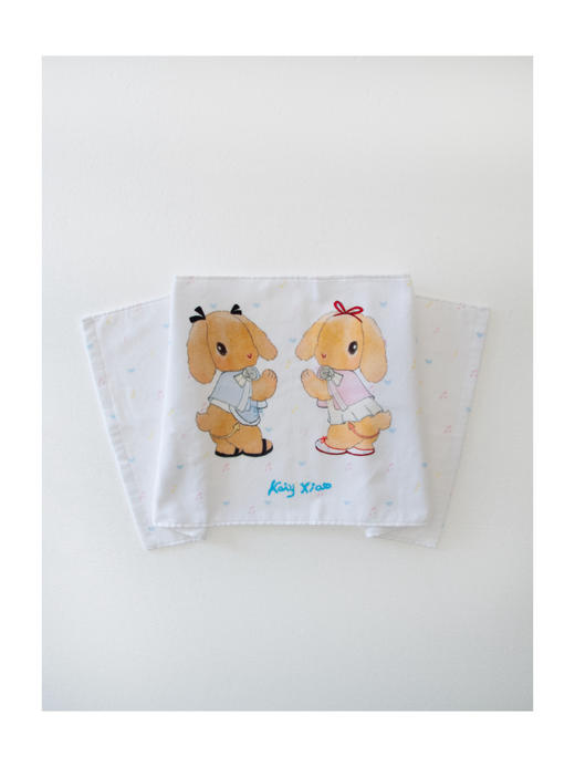 KAIYXIAO·HOME系列 小兔子毛巾套装 方巾/长巾/浴巾 商品图6