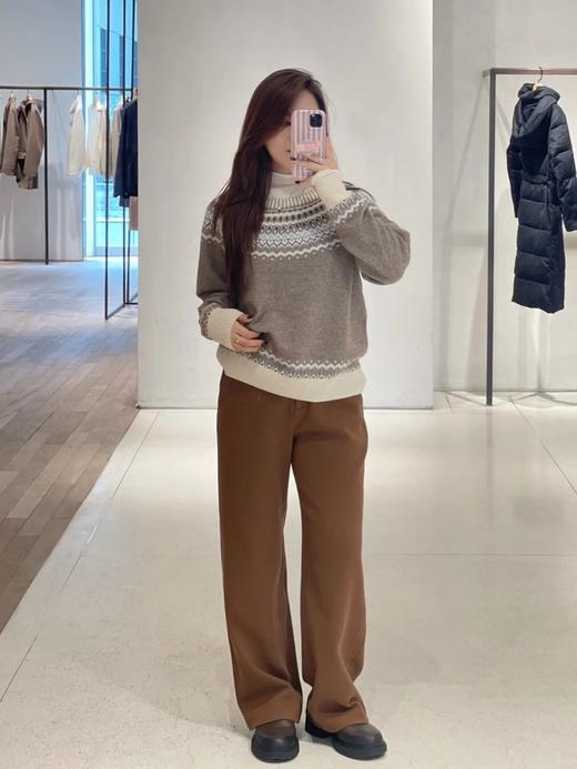 【高品质私服】【IC羊毛混纺罗马直筒裤】简洁修身裤型 裤型修饰身材，穿着舒适G1139-CC【无标出货 介意慎拍】 商品图0