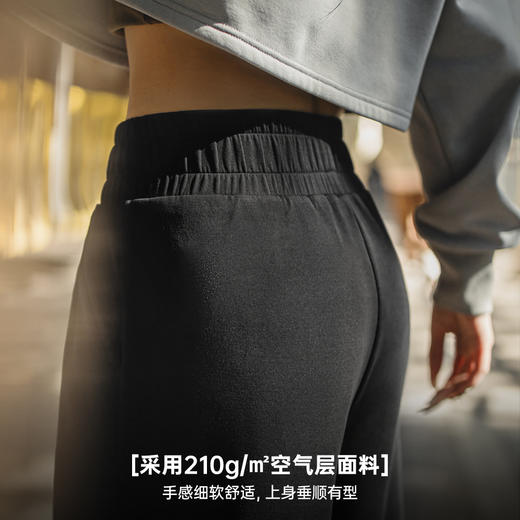 马登女装收腹束腰绑带喇叭卫裤直筒运动裤美式复古阔腿香蕉裤大码 商品图2