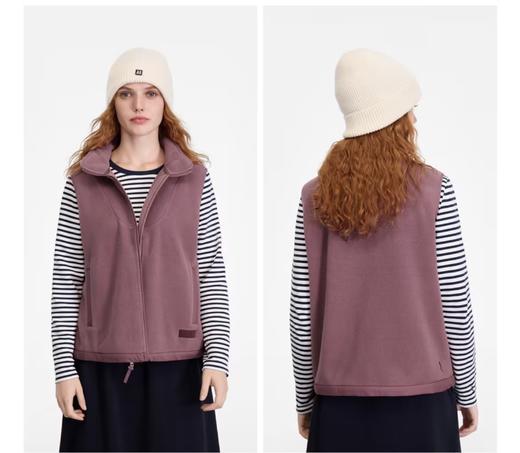 艾高 抓绒马甲女  BJ944-F . 商品图2