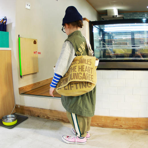 日本DD童装 DENIM DUNGAREE 斜纹布企鹅 PENNIE 棒球长裤 商品图4