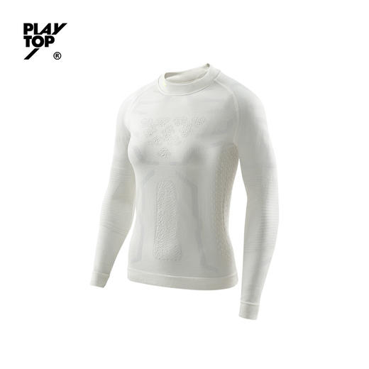 PlayTop应龙灵羊美利奴羊毛户外长袖男女徒步登山保暖排汗贴身层【tbzg】 商品图4