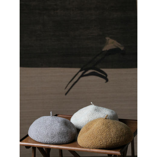 牧衣游原创 文艺复古羊毛帽子简约百搭 寻川【不支持会员折】 商品图0