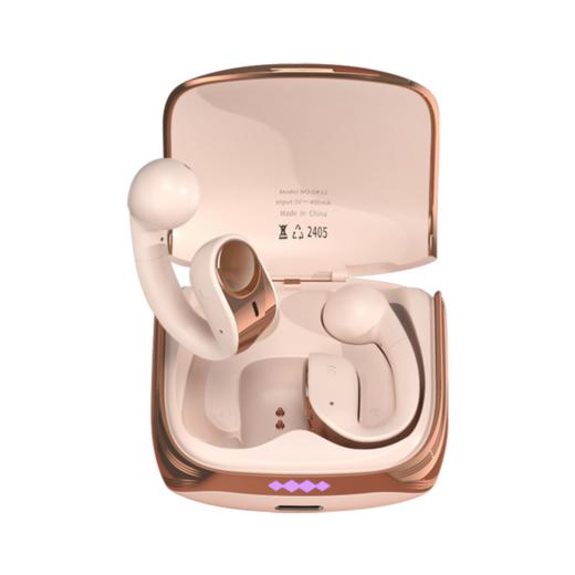 索爱夹耳气传导蓝牙耳机 GK12鎏金粉 商品图1