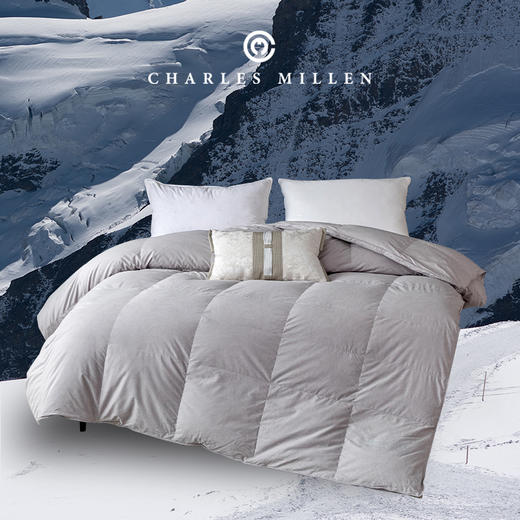 【品牌直发】正版山姆在售！咱直降2000元！货真价实的加拿大进口羽绒被，上海高岛屋同步在售 英国皇室御用品牌CharlesMillen加拿大进口雪雁绒羽绒被，滑雪世界冠军郭丹丹推荐 商品图0