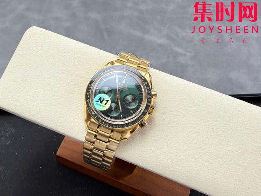 N1欧米茄超霸计时系列 超霸月球表 第四代超霸 金超霸 定制透底Cal.3861手动上链机械机芯 男士腕表 表径42mm 商品图4