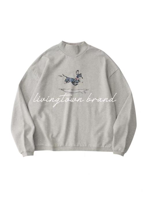 LIVINGTOWN/LT飞驰小狗V领卫衣 商品图3