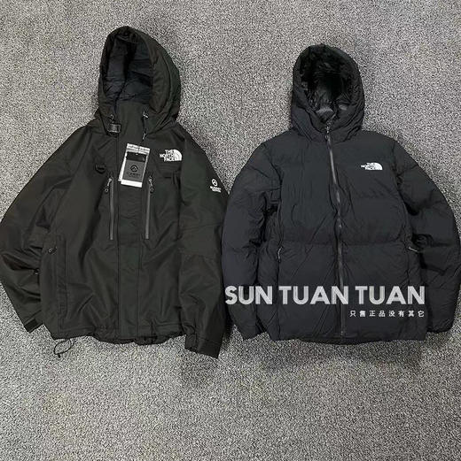 越南代工TNF巅峰鹅绒三合一抗风羽绒服102712 商品图4