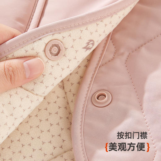 雅黛俪女士保暖马甲便捷开扣式V领马甲 商品图6