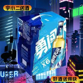 【啤酒】雪花勇闯天涯500ml*6