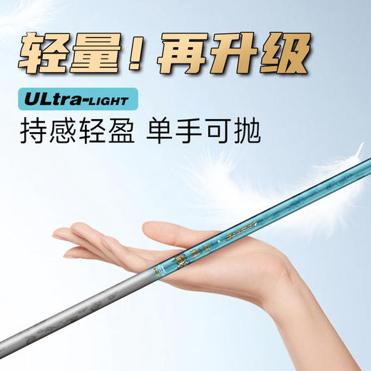 伽玛精工拿铁战传奇鱼竿手竿轻量大物台钓竿 商品图2
