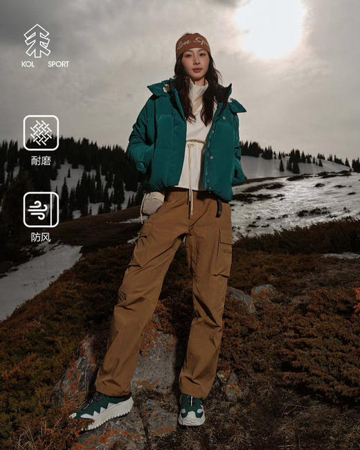 现货 THS-限时 科隆家 女士防风耐磨保暖羽绒服 3色 BV1240 商品图3