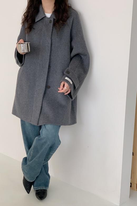 Le Malene 高级感知性优雅呢子羊毛大衣 21098 商品图2