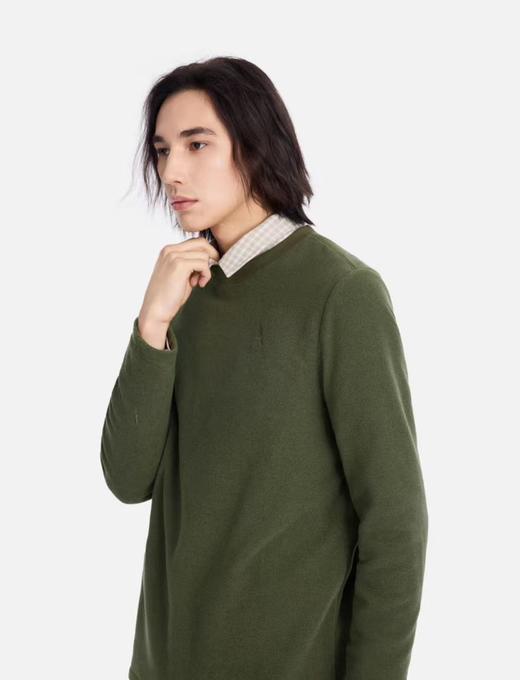 艾高 圆领抓绒衣男  BO172-F . 商品图0