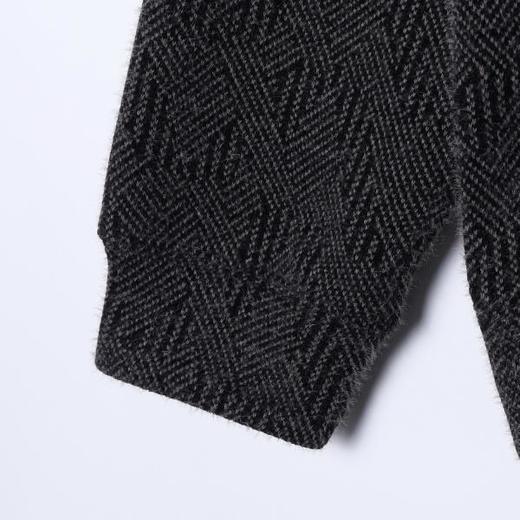 WY1328SDSA男士秋冬新款痞帅男装潮牌撞色格纹抽绳连帽卫衣时尚宽松百搭 商品图4