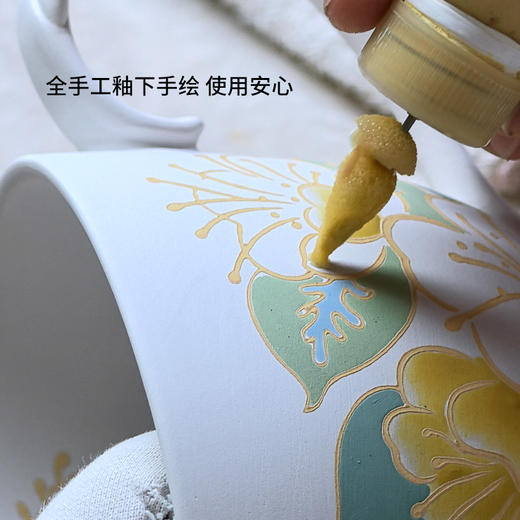 繁花似锦手绘杯 商品图2