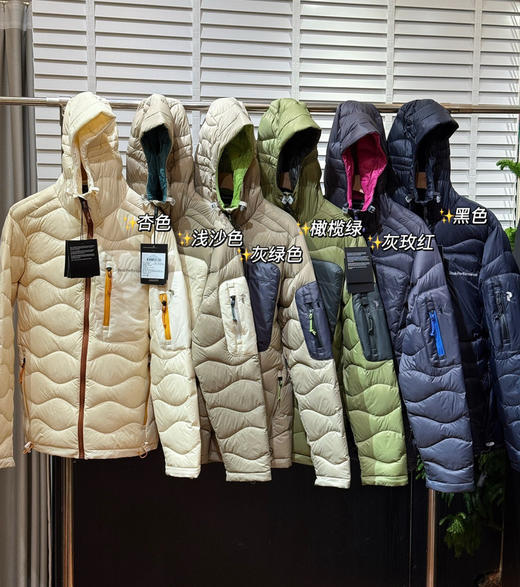 原单壁克峰吐司鹅绒羽绒服110303 商品图0