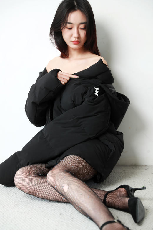 软壳冲锋羽绒服，出口挪威。户外连帽蓄热防风面包羽绒服C111088 商品图0