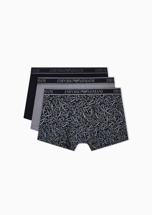 【贴身衣物不退不换】E ARMANI 内裤套装男  EM000370AF10779-MC198 . 商品图0