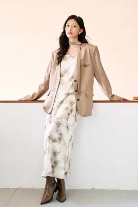 Kai & Kiera 知性优雅气质飘带西装外套 21214