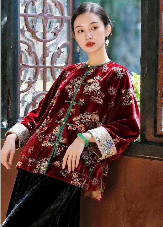 L252730丝绒外套 商品图0