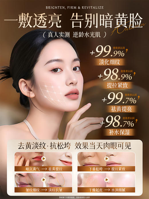 【去黄嫩白 淡纹抗初老】黄芪爽肤水补水保湿去黄提亮收缩毛孔紧致化妆护肤乳精华湿敷水 商品图1