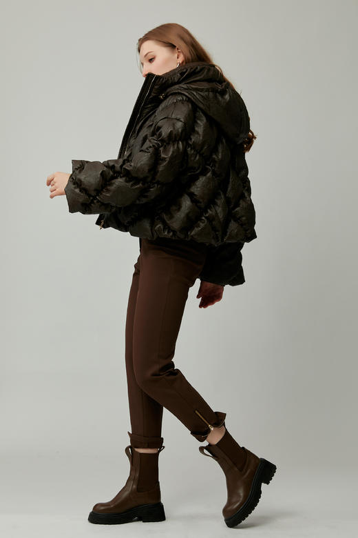 SAFICOO 时尚休闲 贴身不紧绷小锥裤 商品图3