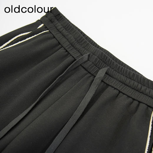 oldcolour欧珂商场同款时尚宽松高腰休闲运动长裤女Q130708A1 商品图2