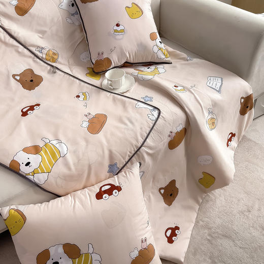 蓝若亭多功能精梳棉抱枕被—波波家族 商品图7