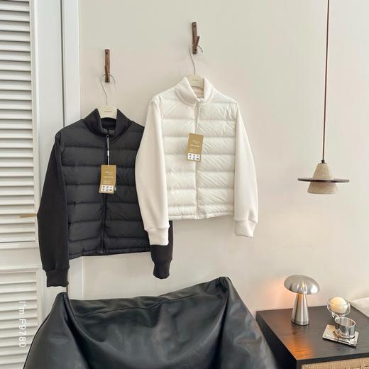 老米优品🎈3-5天《 新国标90白鸭绒 ☀ 摇粒绒拼接小轻绒保暖羽绒外套》柔暖亲肤，防风暖护，炒好穿搭的羽绒服~WT251110A 商品图3