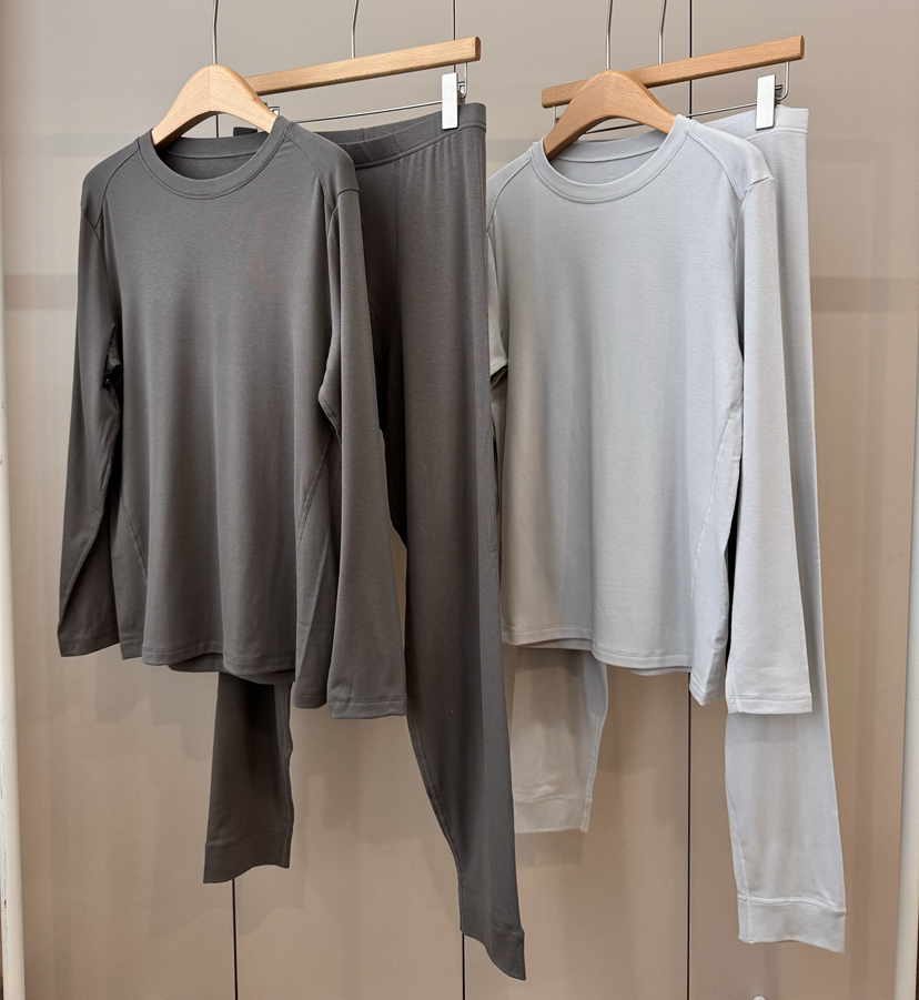 外贸男士德绒羊毛保暖内衣套装