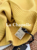 专柜实拍【蓬松柔软/兔毛+绵羊毛】拉夏贝尔/La Chapelle圆领针织衫~低饱和多色非常秋冬！很温柔气质百搭毛衣 商品缩略图5