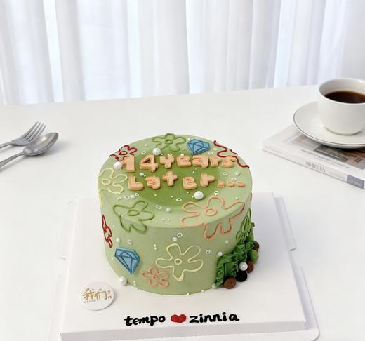 多款式~海绵宝宝比奇堡卡通蛋糕-低糖处理无添加 商品图2