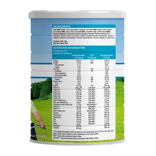 【保税】澳洲 澳美滋（Oz farm）高钙全脂成人中老年奶粉 900g 商品图1