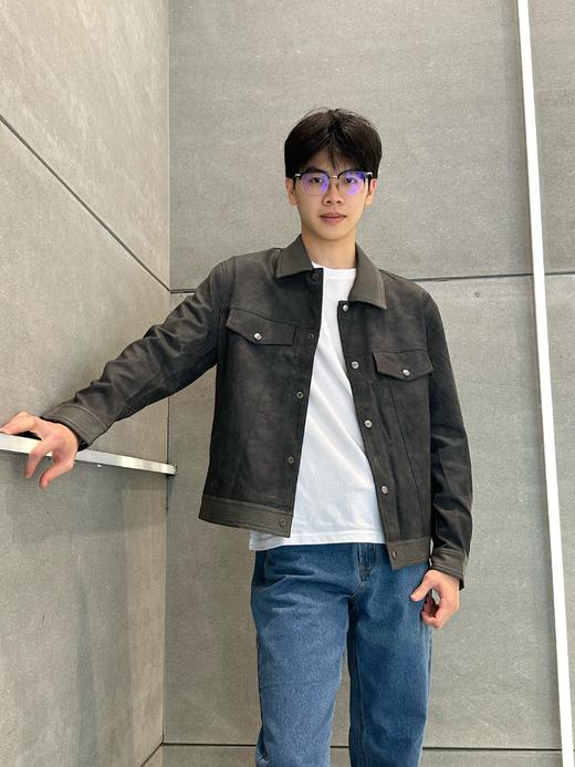 佐丹奴男装PU革外套01074804 商品图0