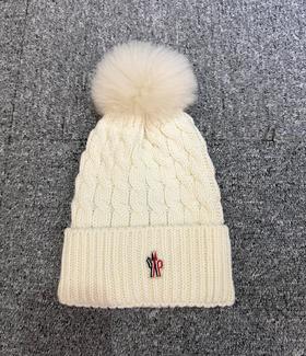 女款毛毛球羊毛帽ba018