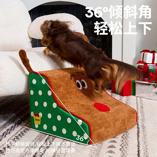 zeze圣诞小鹿楼梯（两阶梯）-B（包邮） 商品图4
