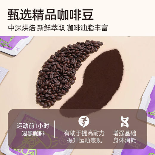 连咖啡WOW燃燃咖速溶美式浓缩黑咖啡粉 2.1g*6袋 商品图6