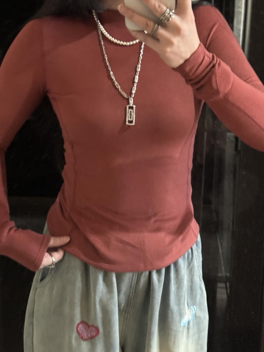 中高领打底衫（蕾姐穿S） 商品图5