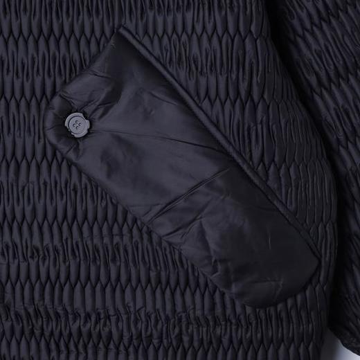 23886SDSA秋冬新款痞帅男装潮牌纯色肌理感设计拉链棒球领鹅绒服百搭 商品图3