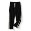 撞色拼接~加绒加厚宽松直筒运动休闲裤 商品缩略图2