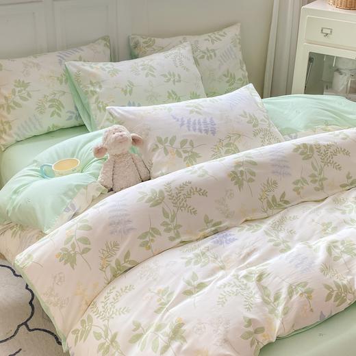 蓝若亭全棉四件套—沁语花叶 商品图1