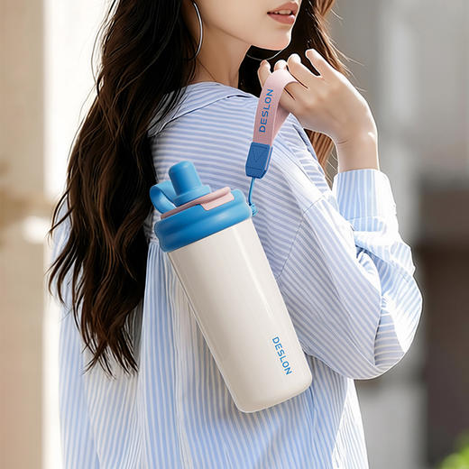 🔥火爆了【德世朗DCGB-550辰光双饮随行杯】💥杯子颜值太高了🧀送朋友当礼物很不错🎁同品质都要三位数❗️相信没有女生可以拒绝🐈好看高品质人手一个🩵 商品图3