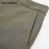 oldcolour欧珂商场同款时尚纯色宽松休闲长裤女Q130707A1 商品缩略图3