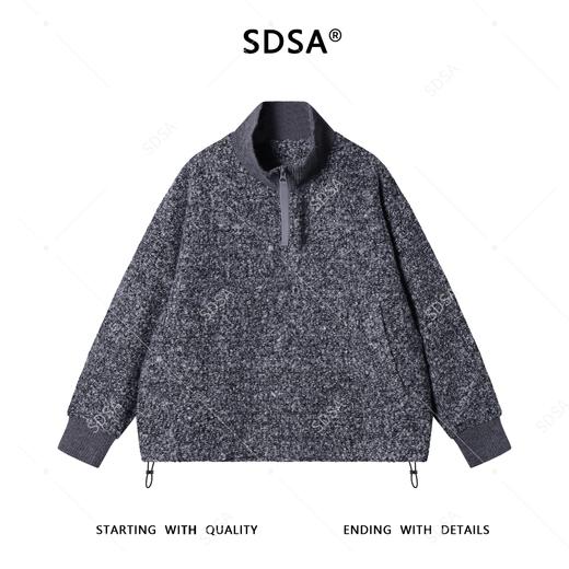 38953SDSA男士秋冬新款痞帅男装潮牌半拉链立领白鹅羽绒服宽松百搭时尚 商品图1