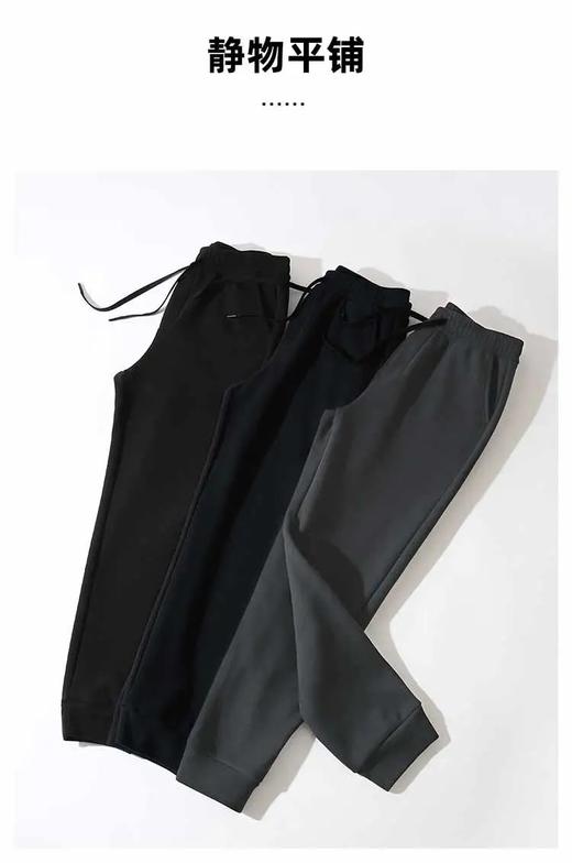 【磨毛内层+蓄热空气层+防风抗寒层】耐尔羊毛蚕丝防风休闲男裤（W4094） 商品图12