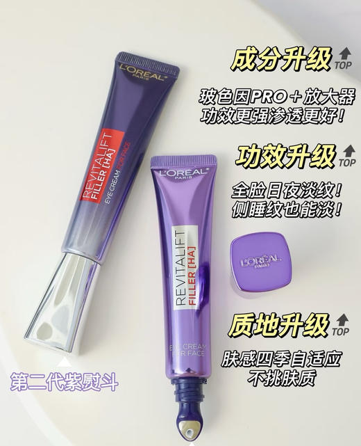 [小滋心选]【活动价 ¥139】第三代欧莱雅紫熨斗眼霜 商品图2