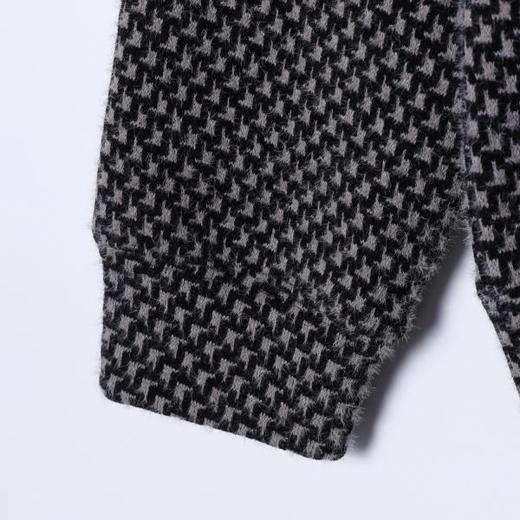 WY1303SDSA男士秋冬新款痞帅男装潮流情侣宽松连帽卫衣撞色绒毛设计百搭 商品图4