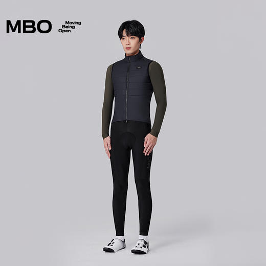 MBO男子绗棉 骑行马甲 新款秋冬公路自行车骑行马甲V380 不补货(经销商专拍链接，非经销商拍单不发货) 商品图1