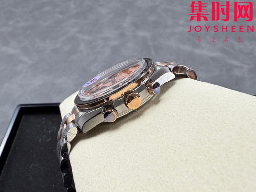 N1欧米茄超霸计时系列 超霸月球表 第四代超霸 间金超霸 定制透底Cal.3861手动上链机械机芯 男士腕表 表径42mm 商品图6